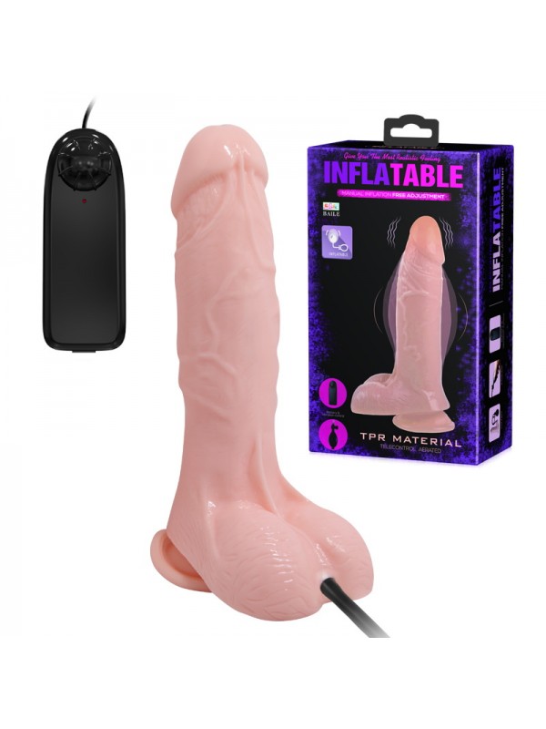 Реалистичный вибратор №9 купить со скидкой в секс шопе  Вибраторы  Реалистичные