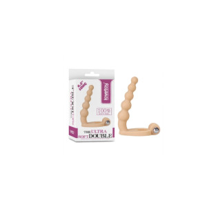 Насадка для двойного проникновения с вибрацией The Ultra Soft Bead 16,5 см