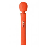 Вибромассажер Fun Factory VIM VIBRATING WAND, силикон, оранжевый