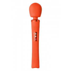 Вибромассажер Fun Factory VIM VIBRATING WAND, силикон, оранжевый