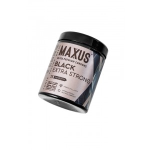 Презервативы Maxus Extra Strong,черные, утолщенные 15 шт. Презервативы Maxus Extra Strong,черные, утолщенные 15 шт.