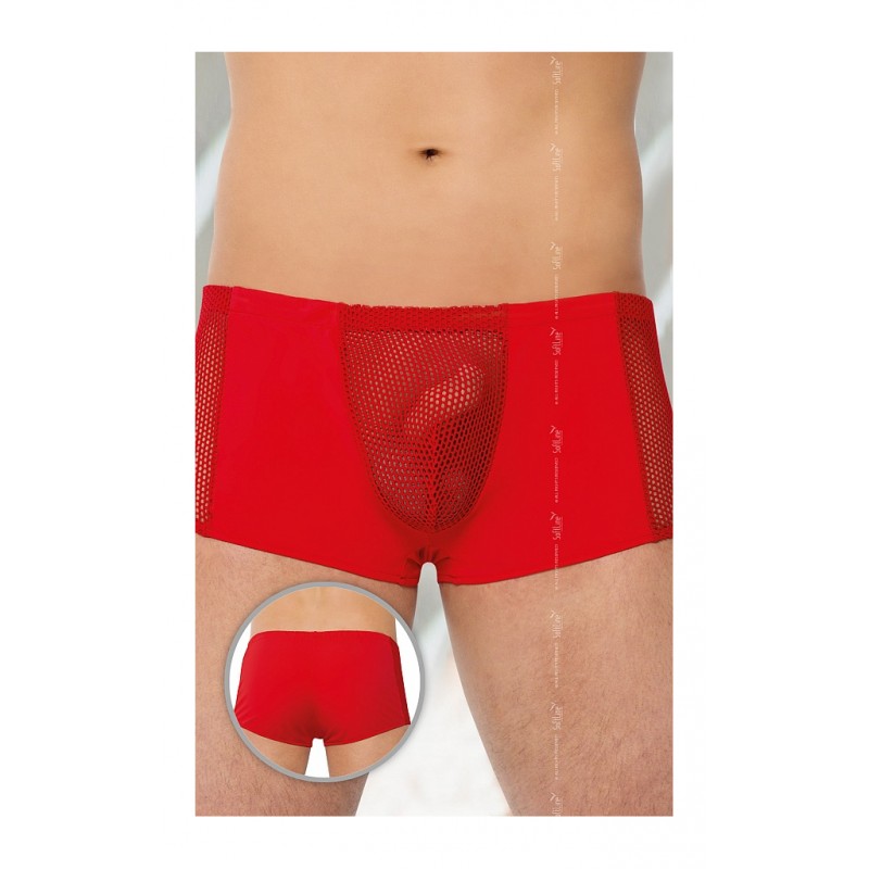Шорты мужские с сеткой SoftLine Collection, красный, XL