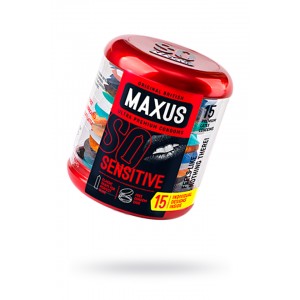 Презервативы MAXUS Ультратонкие в железном кейсе  № 15