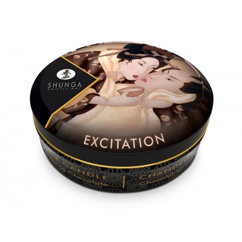 Массажное аромамасло Shunga Excitation с ароматом шоколада, 30 мл
