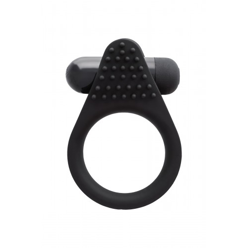 Виброкольцо на пенис A-Toys by TOYFA Brid, силикон, черный, 6,3, Ø 3,1 см