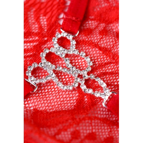 Трусики со стразами Joli Valerie, красный, OS