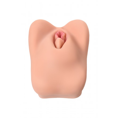 Мастурбатор реалистичный KOKOS Adarashi 2 c двойным слоем, TPR, телесный, 20 см