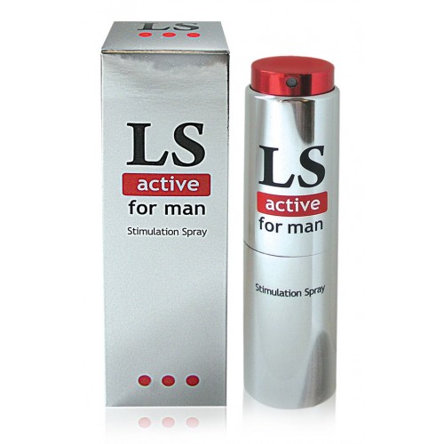 Спрей стимулирующий LOVESPRAY ACTIVE для мужчин, 18 г