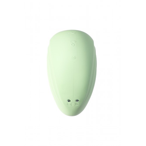 Вакуум-волновой бесконтактный стимулятор клитора Satisfyer Pearl Diver, силикон, зеленый