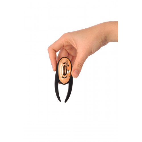 Вибромассажер WANAME D-SPLASH  Wave Силикон Чёрный, 9,3 см.