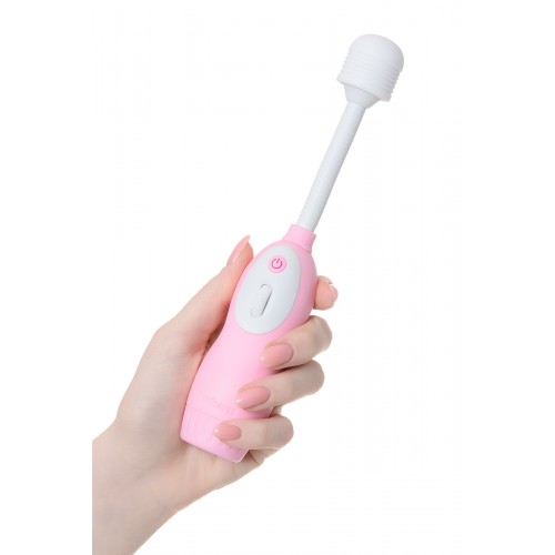 Вибромассажёр LaFree DENMA Magic Eyes, ABS пластик, розовый, 20.4 см