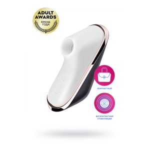 Вакуум-волновой бесконтактный стимулятор клитора Satisfyer Pro Traveler, силикон, черный, 9,5 см. Вакуум-волновой бесконтактный стимулятор клитора Satisfyer Pro Traveler, силикон, черный, 9,5 см. (иной угол)