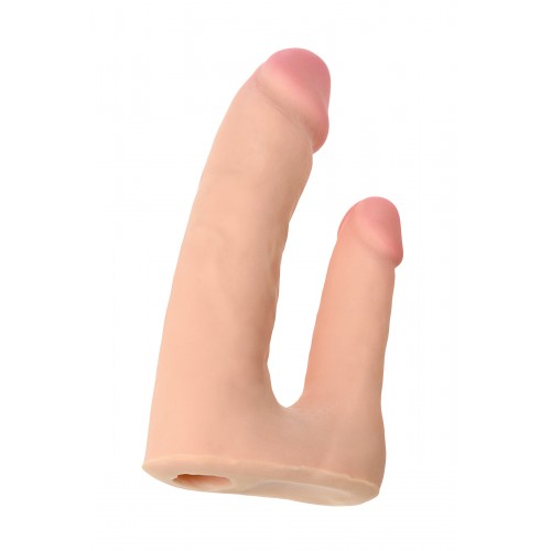 Страпон на креплении TOYFA RealStick Elite, TPR, телесный, 19 см