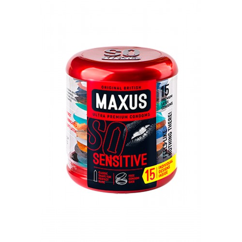 Презервативы MAXUS Ультратонкие в железном кейсе  № 15