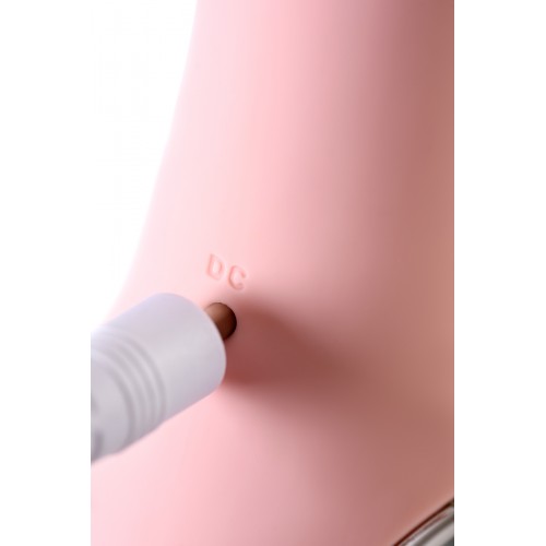 Вибратор с электростимуляцией PHYSICS GALVANI VIBE, силикон, розовый, 21 см