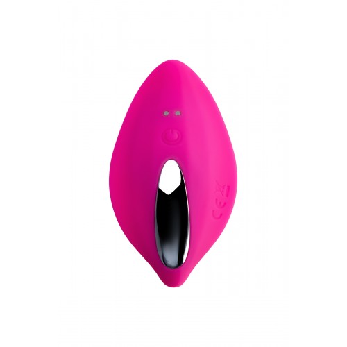 Клиторальный вибратор в трусики JOS RUMBA, силикон, розовый, 8,6 см