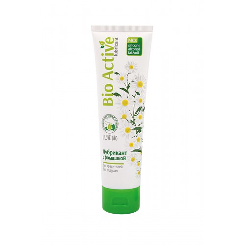 Гель-лубрикант «BIO ACTIVE» с ромашкой и д-пантенолом, 100 г