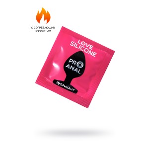 Гель-лубрикант Silicon Love Surprise на силиконовой основе, 3 г по 20 шт в упаковке (иной угол)