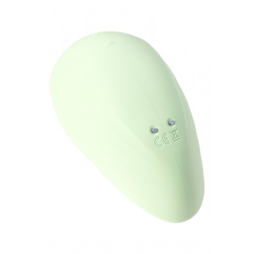 Вакуум-волновой бесконтактный стимулятор клитора Satisfyer Pearl Diver, силикон, зеленый