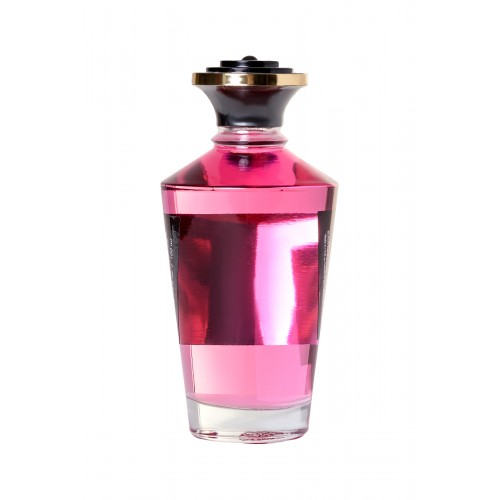 Масло для массажа Shunga Raspberry Feeling, разогревающее, с ароматом малины, 100 мл