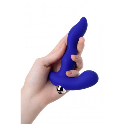 Вибростимулятор простаты ToDo by Toyfa Stroman, силикон, синий, 14,5 см