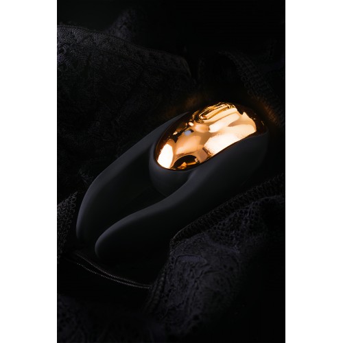 Вибромассажер WANAME D-SPLASH  Wave Силикон Чёрный, 9,3 см.