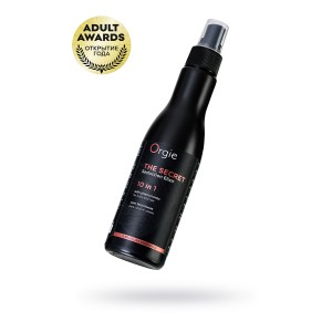 Многофункциональный увлажняющий спрей для тела и волос с феромонами Orgie The Secret-10 in 1, 150 мл (иной угол)