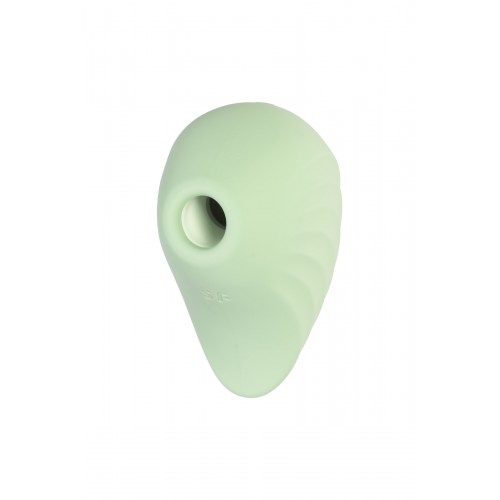 Вакуум-волновой бесконтактный стимулятор клитора Satisfyer Pearl Diver, силикон, зеленый