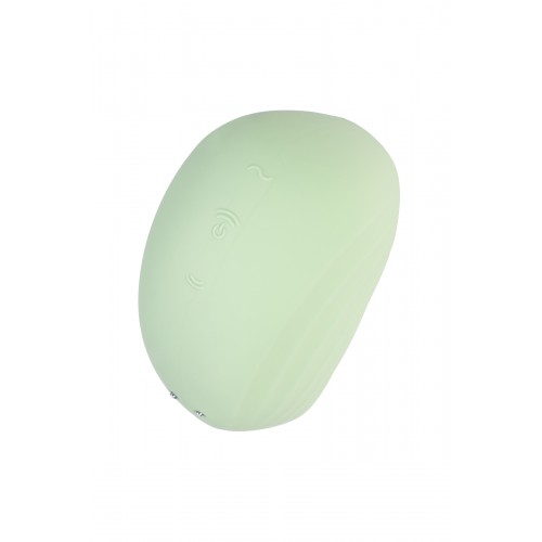 Вакуум-волновой бесконтактный стимулятор клитора Satisfyer Pearl Diver, силикон, зеленый