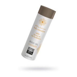 Съедобное масло для тела - Абрикос и Облепиха, 75мл. (иной угол)