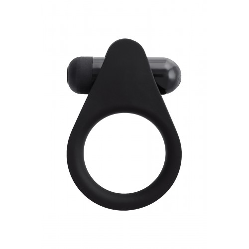 Виброкольцо на пенис A-Toys by TOYFA Brid, силикон, черный, 6,3, Ø 3,1 см