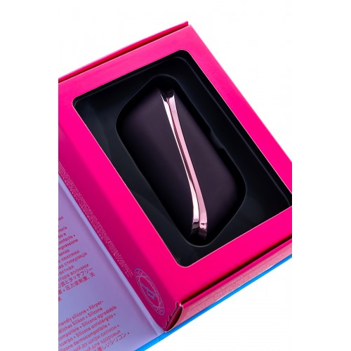 Вакуум-волновой бесконтактный стимулятор клитора Satisfyer Pro Traveler, силикон, черный, 9,5 см.