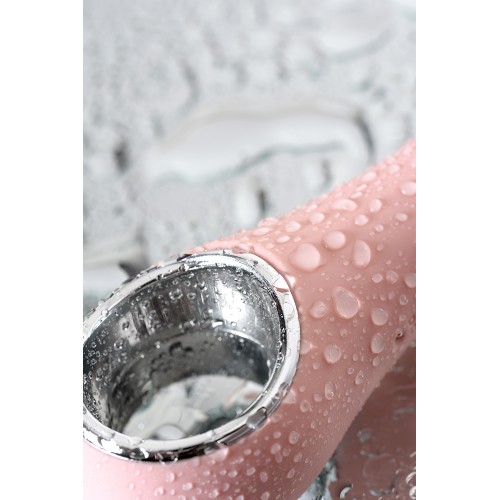 Вибратор с электростимуляцией PHYSICS GALVANI VIBE, силикон, розовый, 21 см