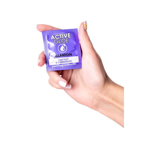 Увлажняющий интимный гель ACTIVE GLIDE ALLANTOIN, 3г по 20шт в упаковке