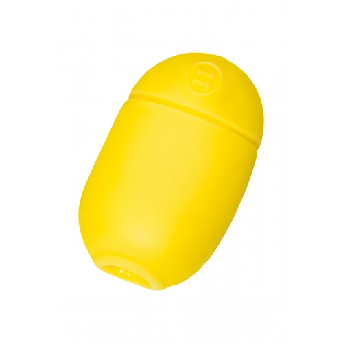 Мастурбатор нереалистичный MEN'S MAX CAPSULE 03 POP, TPE, желтый, 8 см (В ЗИПЛОКЕ)