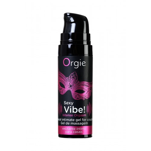 Гель для массажа ORGIE Sexy Vibe Intense Orgasm с покалывающим, разогревающим и охлаждающим эффектом