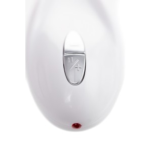 Клиторальный вибратор в трусики JOS RUMBA, силикон, розовый, 8,6 см (иной угол)