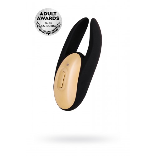 Вибромассажер WANAME D-SPLASH  Wave Силикон Чёрный, 9,3 см.