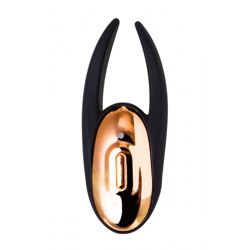 Вибромассажер WANAME D-SPLASH  Wave Силикон Чёрный, 9,3 см.