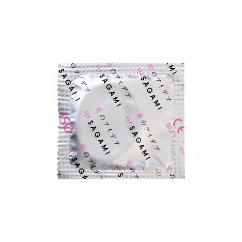 Презервативы Sagami, xtreme, strawberry, латекс, 19 см, 5,2 см, 10 шт.