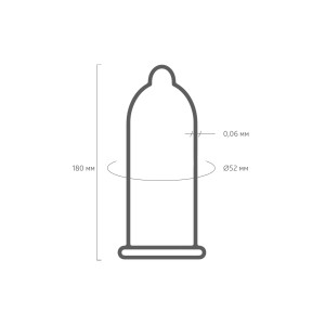 Презервативы латексные Sagami Xtreme Feel Up №3, 19 см (иной угол)