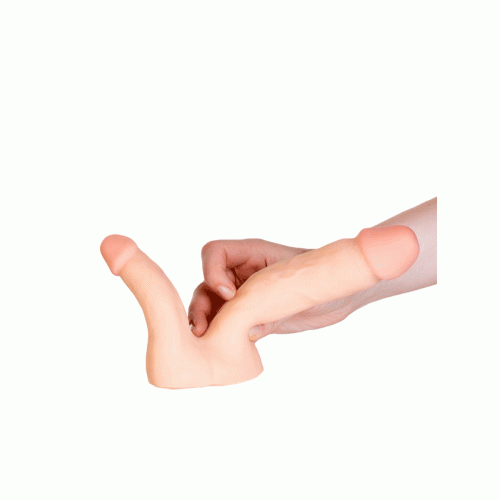 Страпон на креплении TOYFA RealStick Elite, TPR, телесный, 19 см