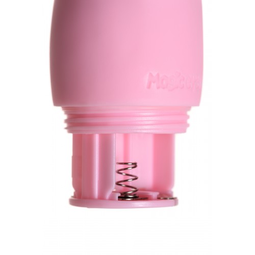 Вибромассажёр LaFree DENMA Magic Eyes, ABS пластик, розовый, 20.4 см