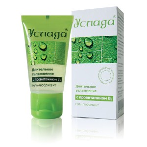 Гель-лубрикант «Услада» с провитамином B5, 30 г (иной угол)