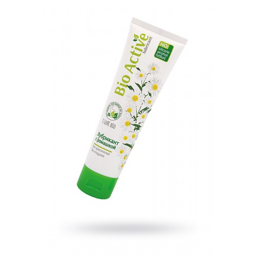 Гель-лубрикант «BIO ACTIVE» с ромашкой и д-пантенолом, 100 г