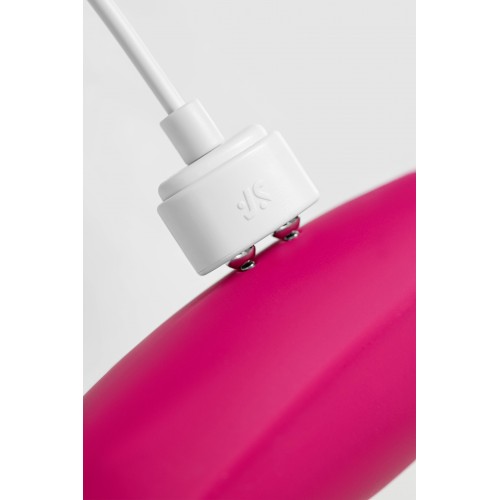 Вакуум-волновой бесконтактный стимулятор клитора Satisfyer Twirling Pro, силикон, красный