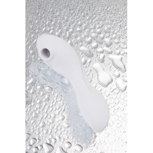 Вакуумный стимулятор клитора Satisfyer Curvy Trinity 5+, белый