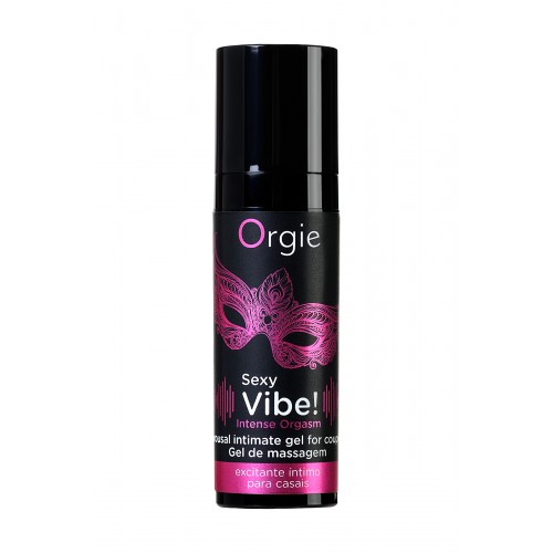 Гель для массажа ORGIE Sexy Vibe Intense Orgasm с покалывающим, разогревающим и охлаждающим эффектом