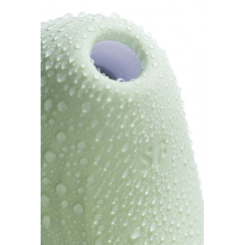 Вакуум-волновой бесконтактный стимулятор клитора Satisfyer Pearl Diver, силикон, зеленый