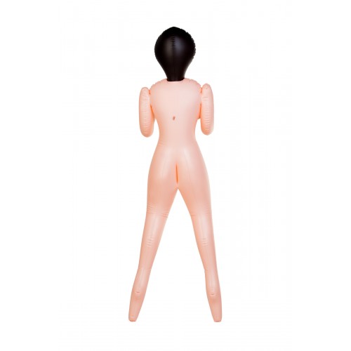 Кукла надувная Cecilia , блондинка, TOYFA Dolls-X, с двумя отверстиями, 160 см